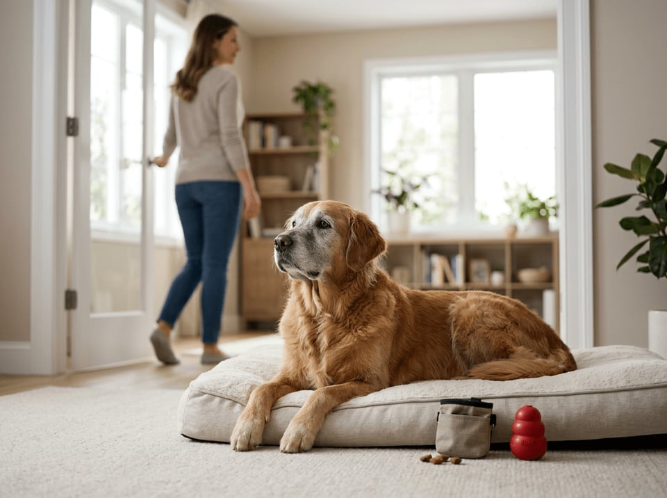 5 Best Techniques For Training Older Dogs With Separation Anxiety
