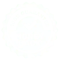 100% Money Back Guarantee Seal