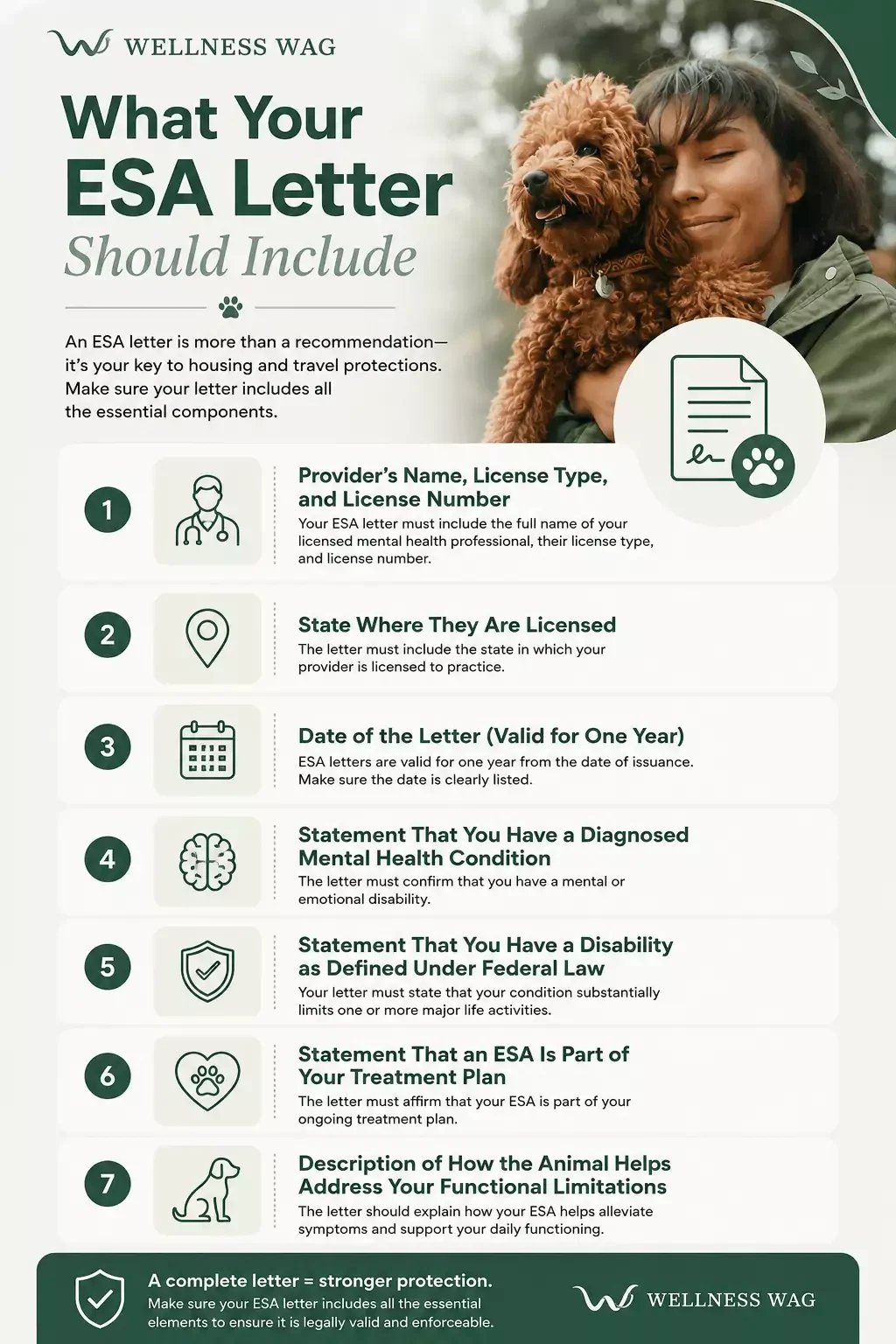 esa letter for anxiety vs. depression vs. ptsd