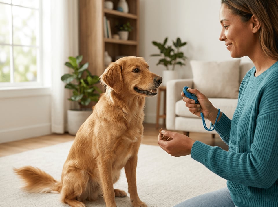 Exploring Clicker Training For Emotional Support Animals