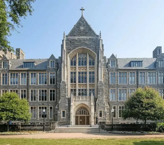 Georgetown University historic campus building