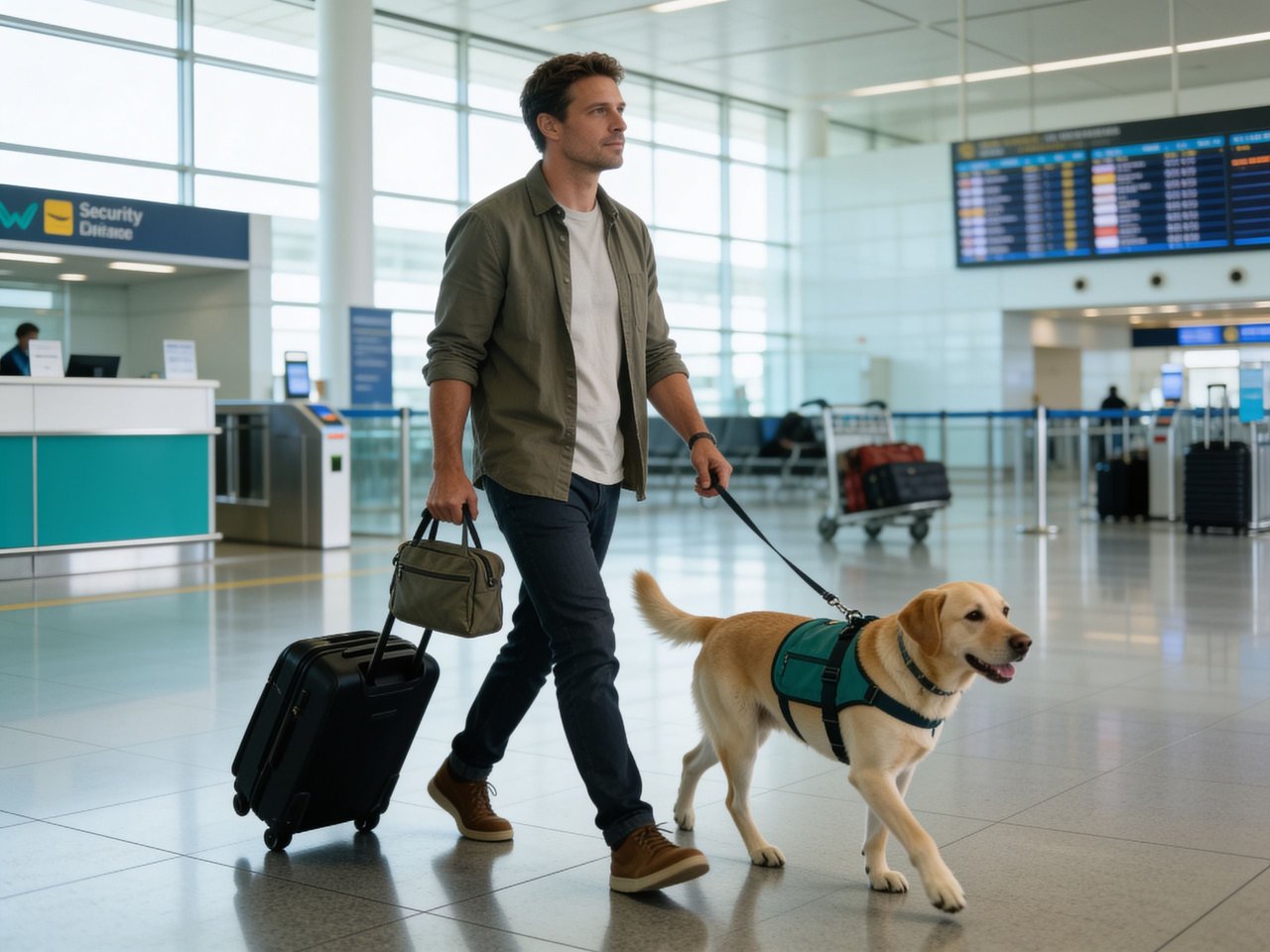 Navigating Airports With Emotional Support Animals