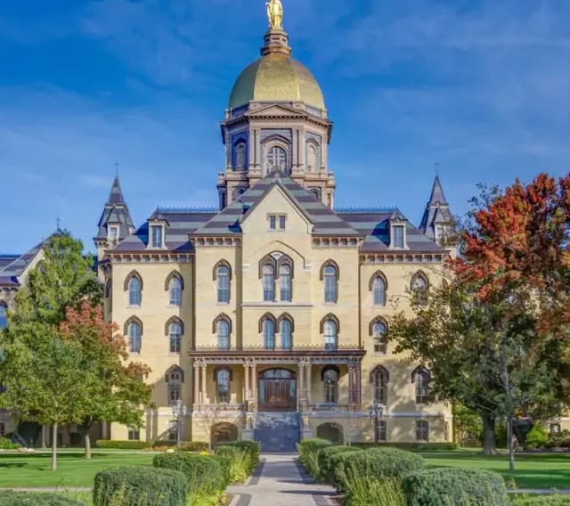 University of Notre Dame campus building