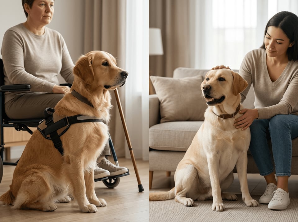 Service Animals Vs Emotional Support Animals: Choosing The Right ESA