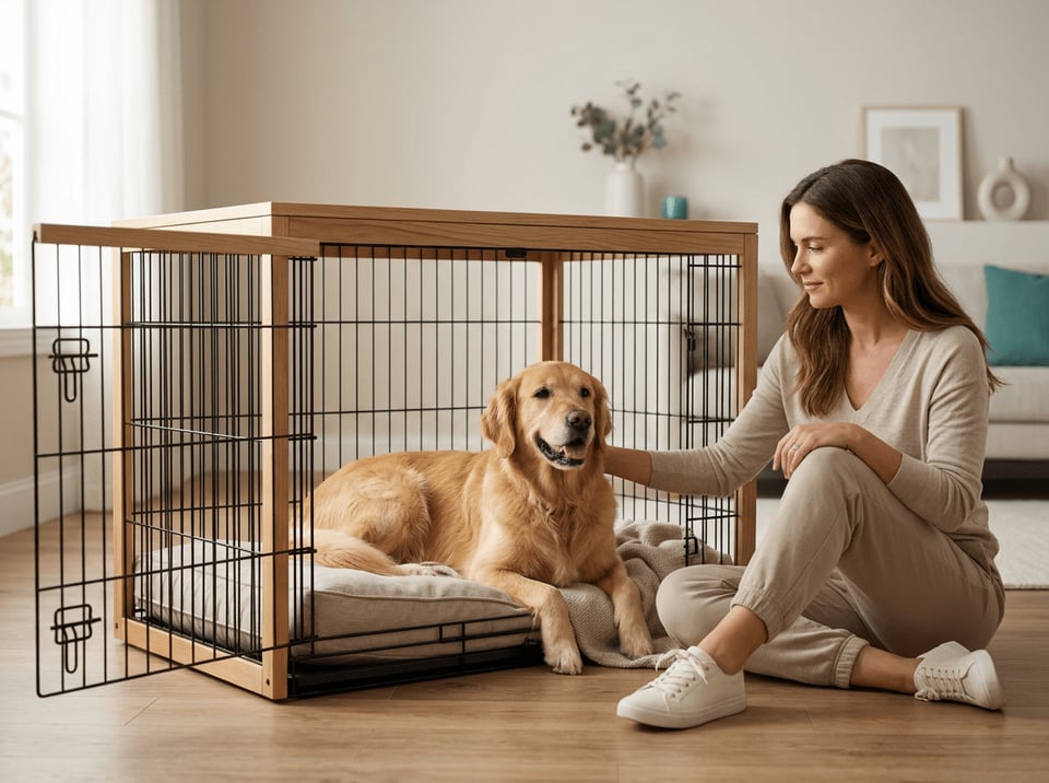 The Benefits Of Crate Training For Emotional Support Animals