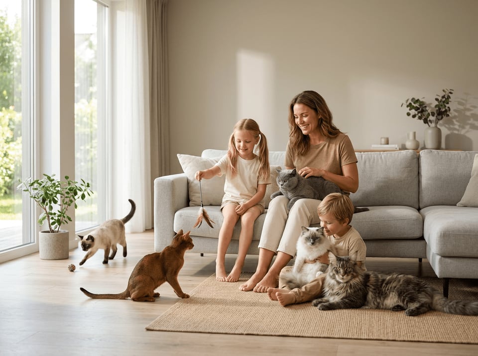 Top Family-Friendly Cat Breeds