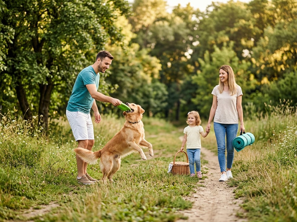 What Are Some Fun Outdoor Activities For Families With Pets?
