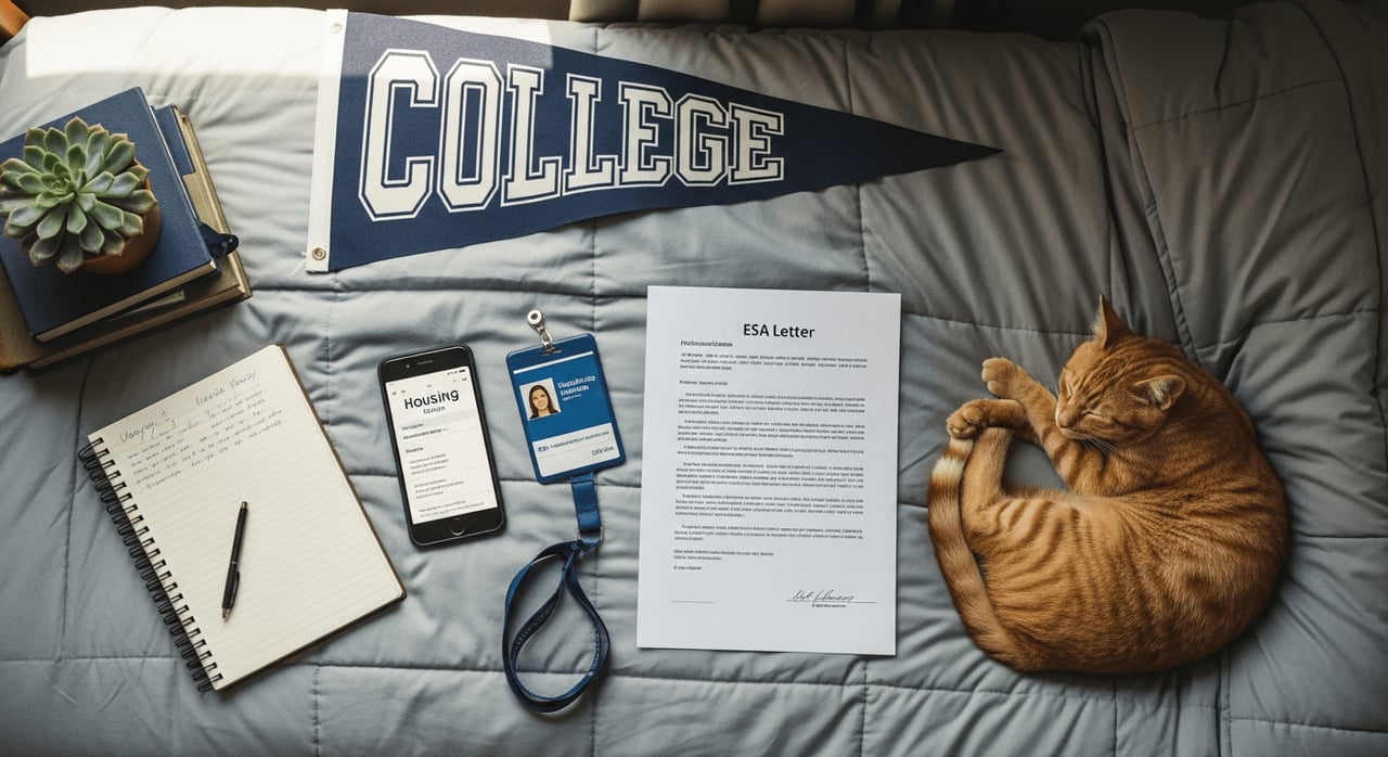 ESA Letter for College Students: Dorm Rights, Federal Laws, and How to Get Approved in 2026